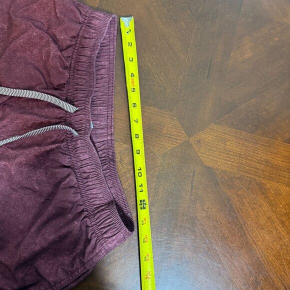 Goodfellow & Co Mens Maroon Elastic Drawstring Swim Shorts M - Picture 10 of 11